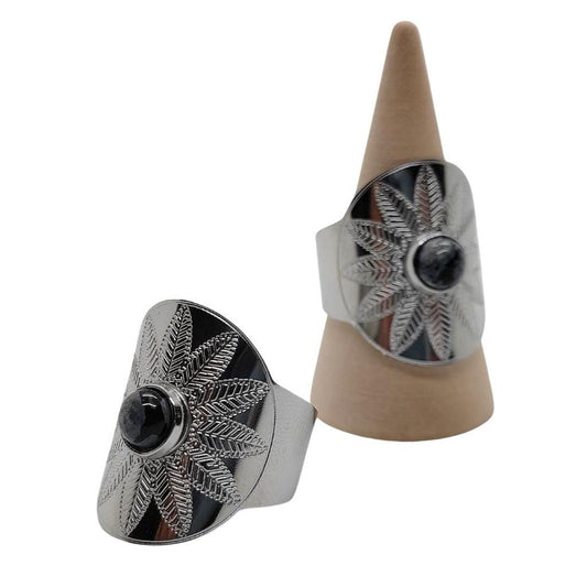 Bague Obsidienne - Juliana Bijoux