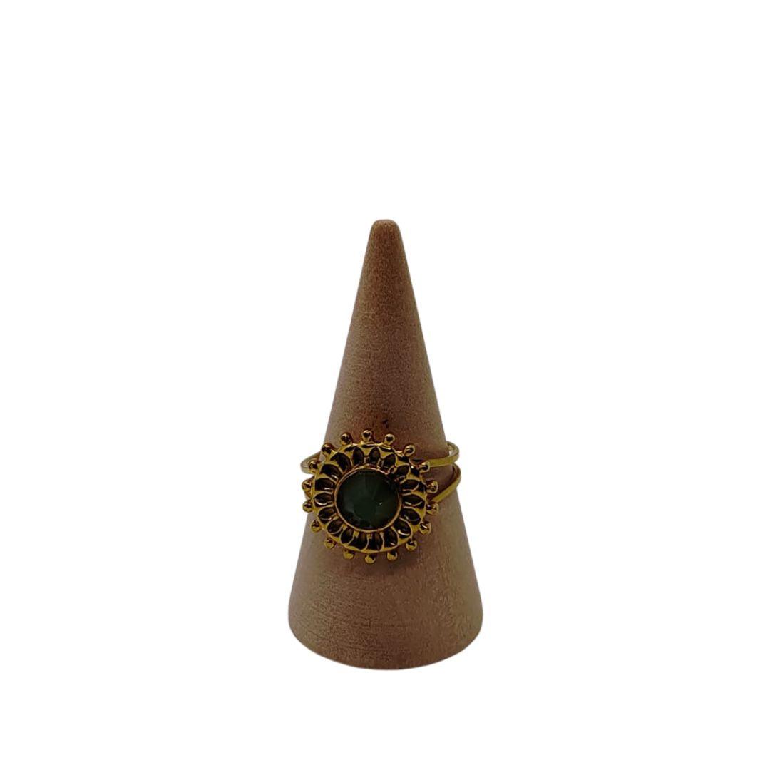 Bague Aventurine - Juliana Bijoux